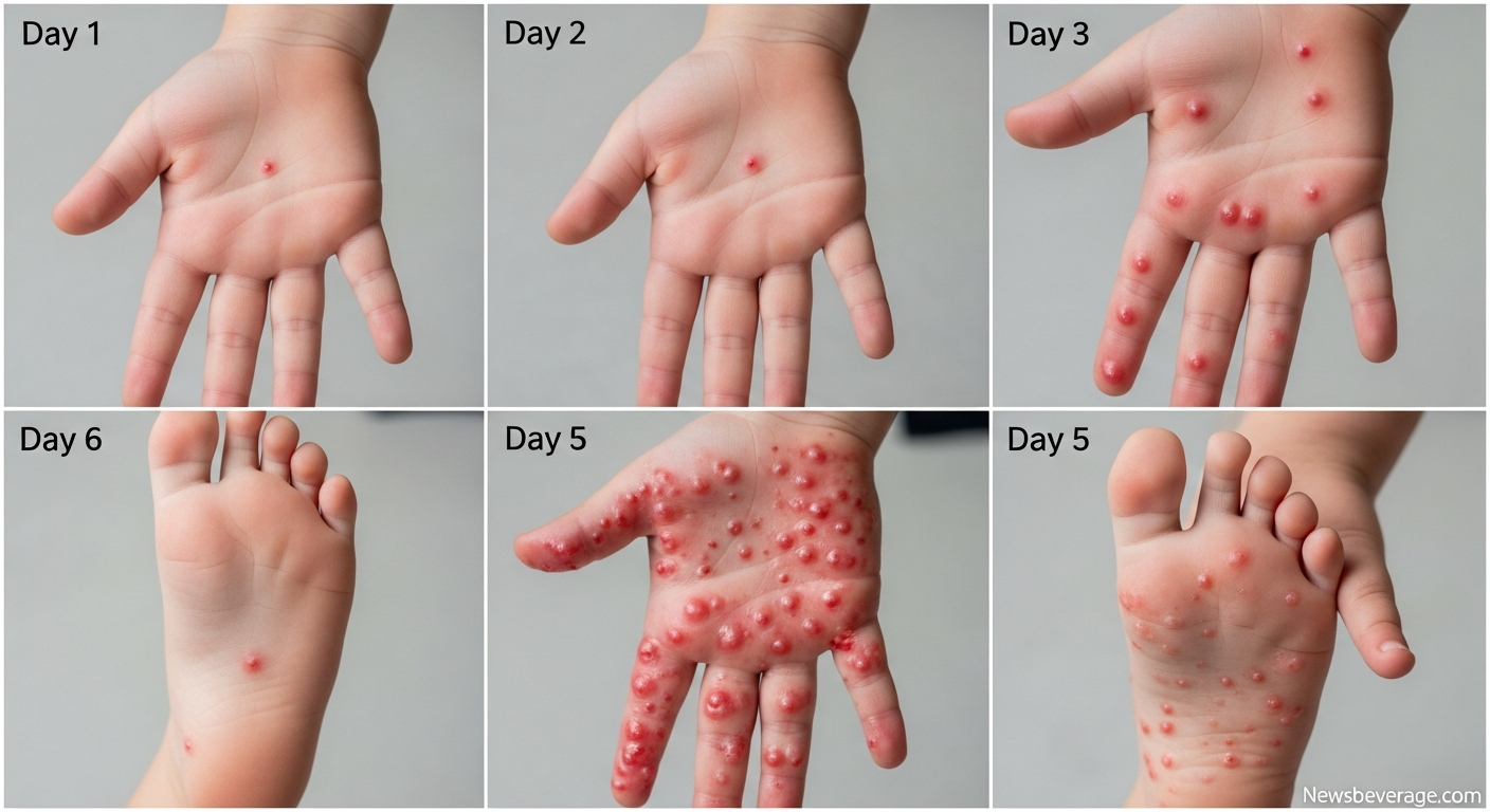 Early signs Hand Foot and Mouth Day by Day: Essential Early Warning Signs Every Parent Must Know 2026