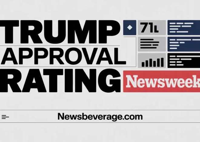 Trump Approval Rating Newsweek: Shocking Numbers That Should Worry the White House 2026