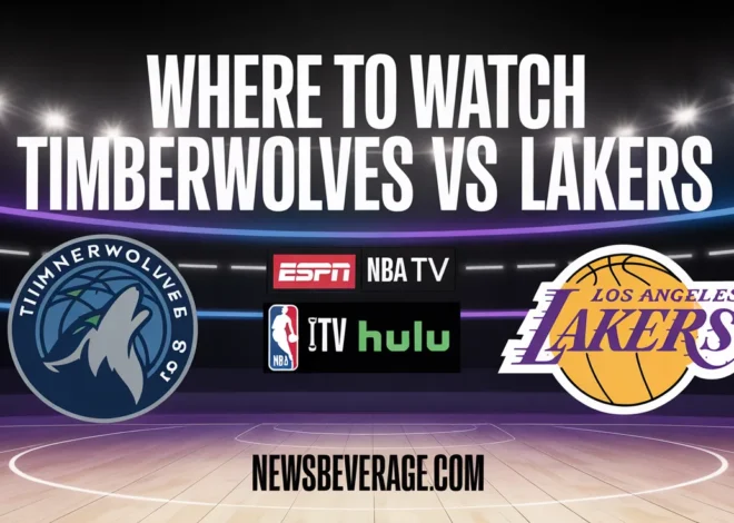 Where to Watch Timberwolves vs Lakers: Best Streaming Option Revealed 2026