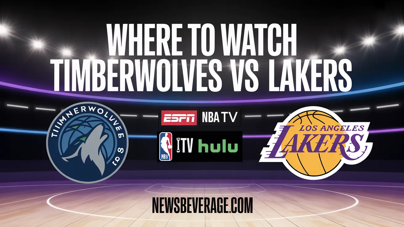 Where to Watch Timberwolves vs Lakers: Best Streaming Option Revealed 2026