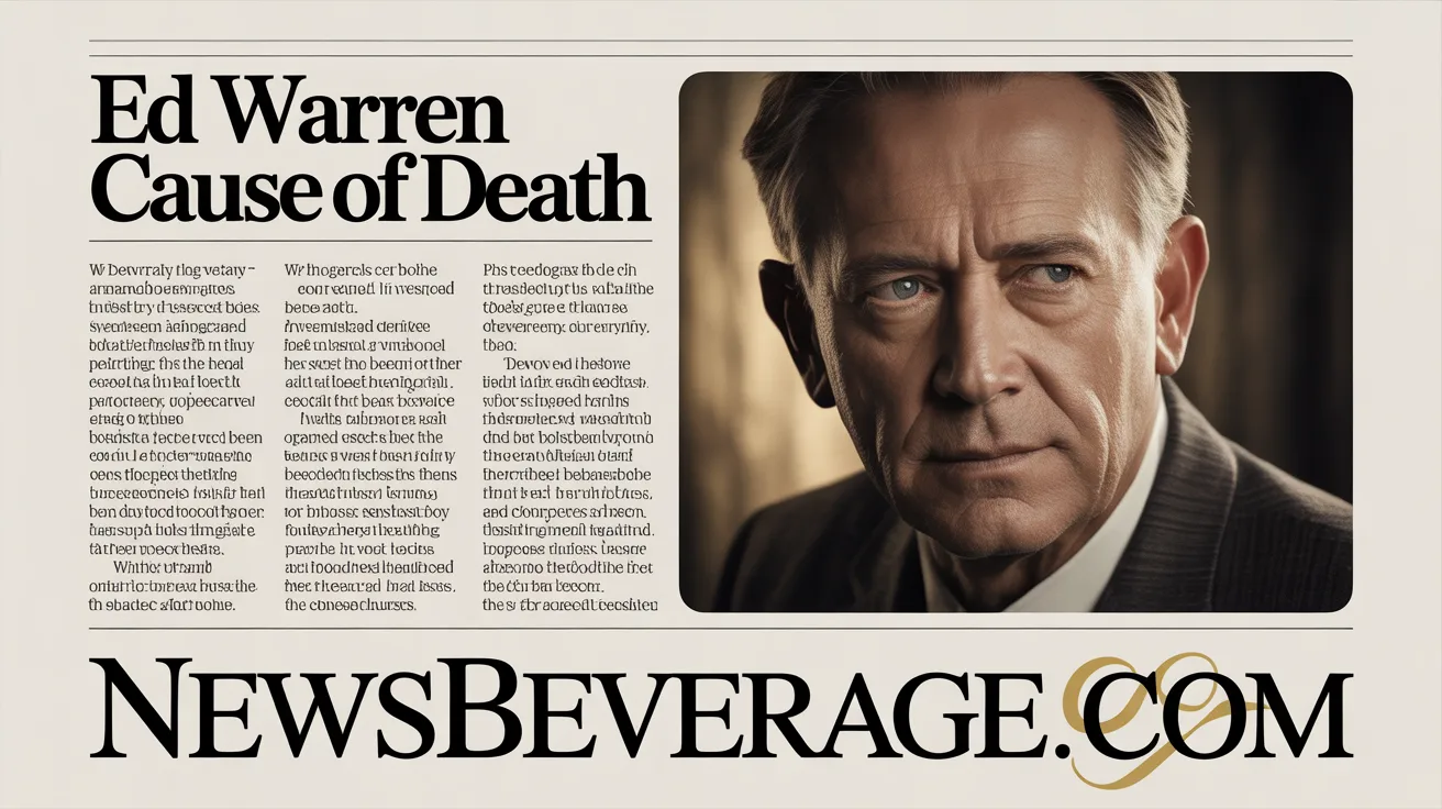 Ed Warren Cause of Death: The Shocking Yet Peaceful Truth Behind a Legend’s Final Days In 2026