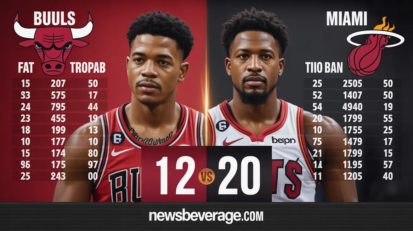 Chicago Bulls vs Miami Heat Match Player Stats: Appalling Wins and Painful Losses Disclosed 2026