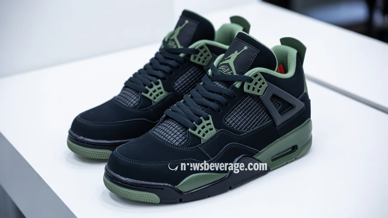 Jordan 4 Military Black: The Bold Sneaker You Need Now