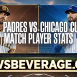 Padres vs Chicago Cubs Match Player Stats