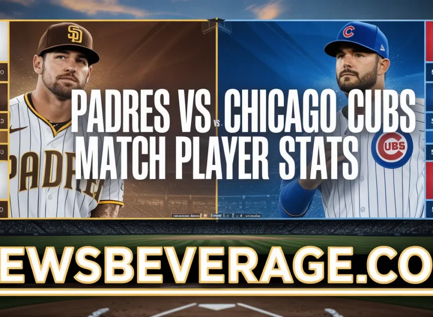 Padres vs Chicago Cubs Match Player Stats: Shocking Wins, Brutal Losses, and the Numbers That Tell the Real Story In 2026